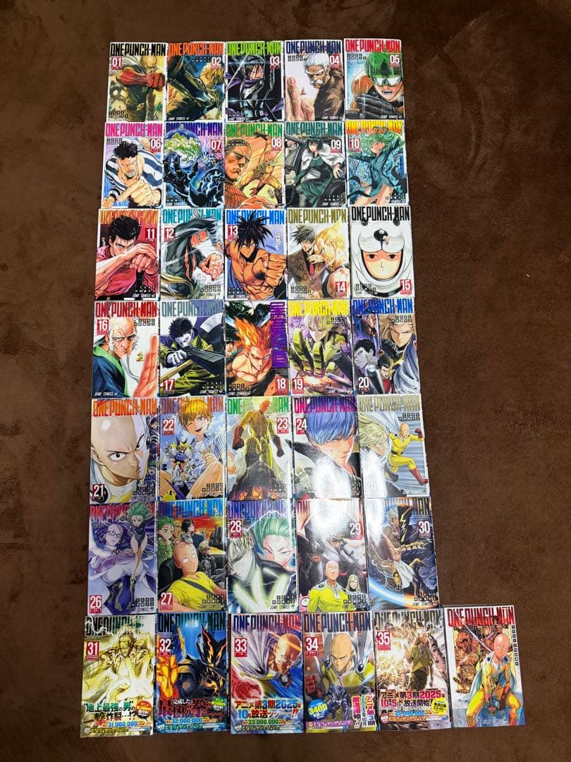 ワンパンマン 全35巻セット+ヒーロー大全