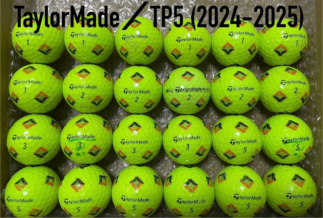 52. 《訳あり特価》現行モデル 24球 TP5 TaylorMade ロスト