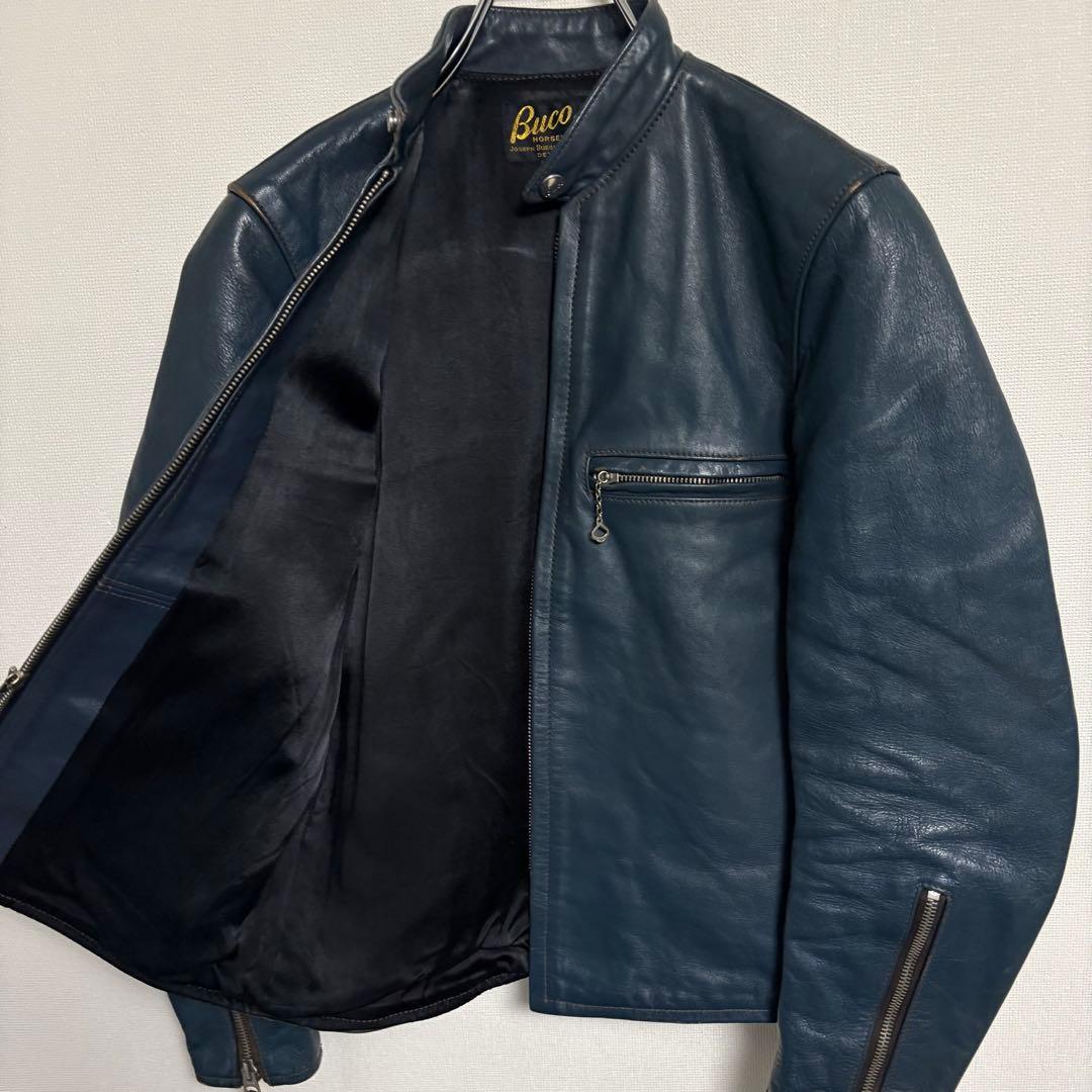 【美品】リアルマッコイズ BUCO j100 ホースハイド レザージャケット