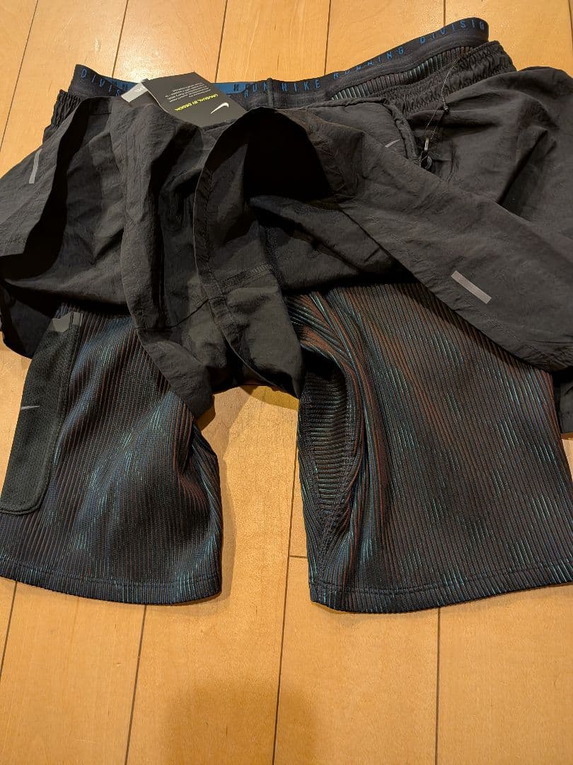 Nike Running Division3イン1ランニングショートパンツ新品