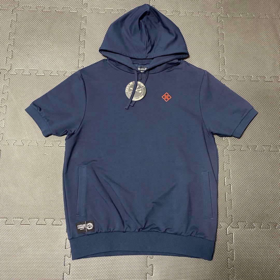 新品　DOCUS DESIGN ドゥーカス パーカー ショートスリーブ フーディ