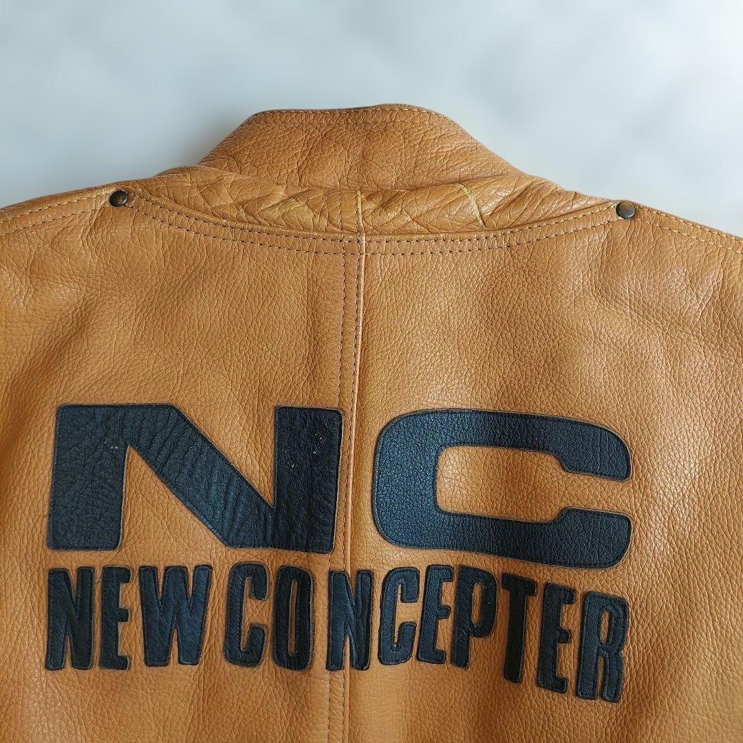 KADOYA NEW COMCEPTER レザージャケット YKK 短丈
