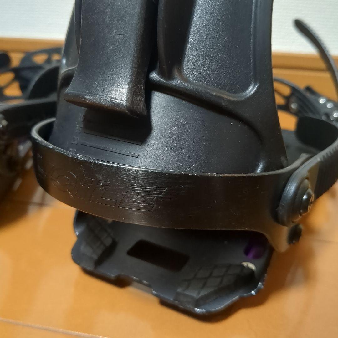 もんろー　ボレー　スピードレールバインディング＆クランポン　※一部破損あり