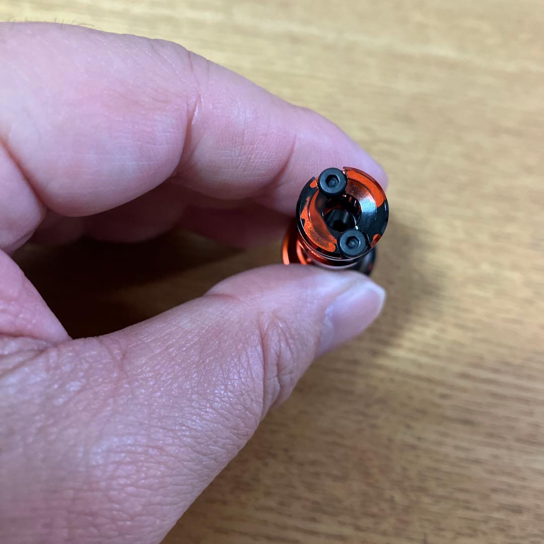 美品　シマノ用　ダブルハンドル　ロングノブ　カモフラバランサー　バス釣り