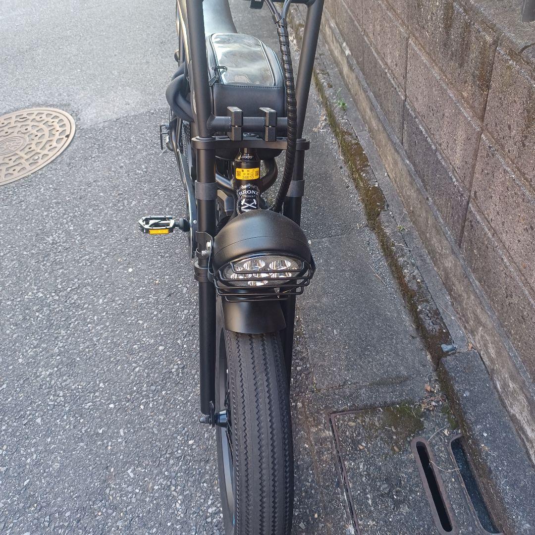 BRONX BUGGY 電動アシスト自転車 マットブラック　ブロンクスバギー
