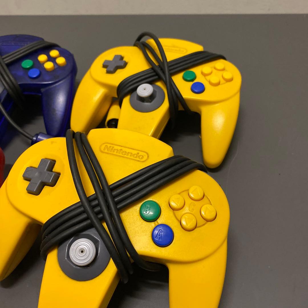 ジャンク品　任天堂64 本体+カセット