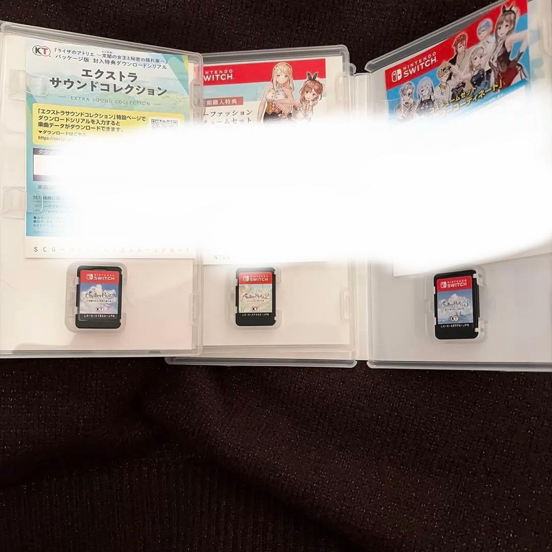 ライザのアトリエ　1〜3セット　任天堂Switch まとめ売り