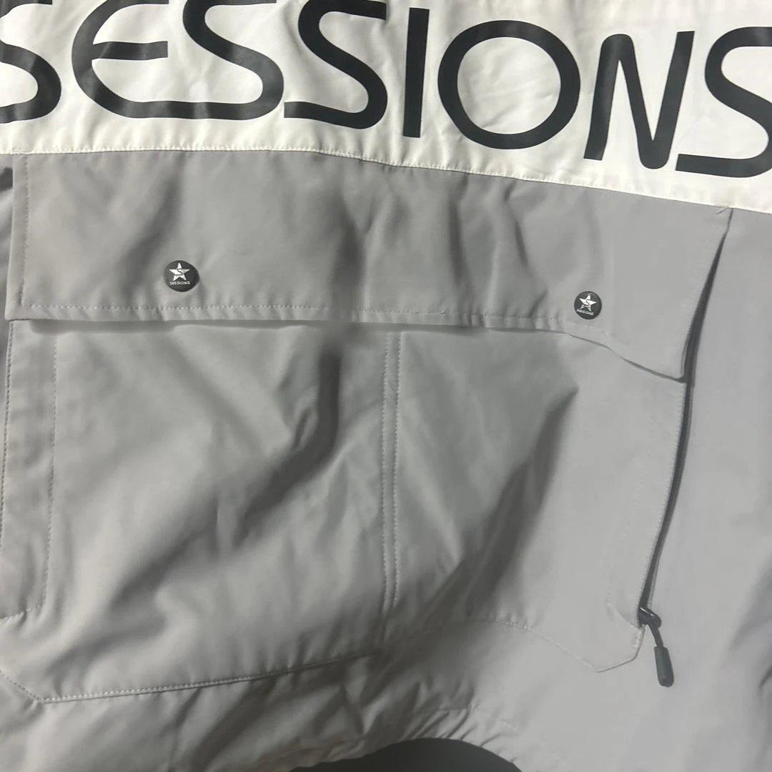 SESSIONS スノボウェア　上下セット　　ジャケットMサイズ　パンツLサイズ