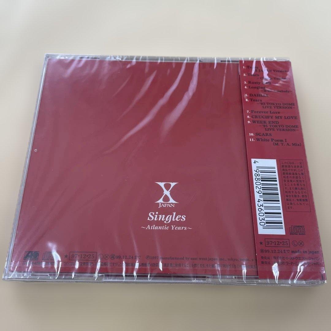 新品未開封！X JAPAN Singles ~Atlantic Years~