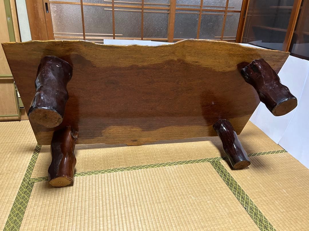 屋久杉　一枚板　ローテーブル