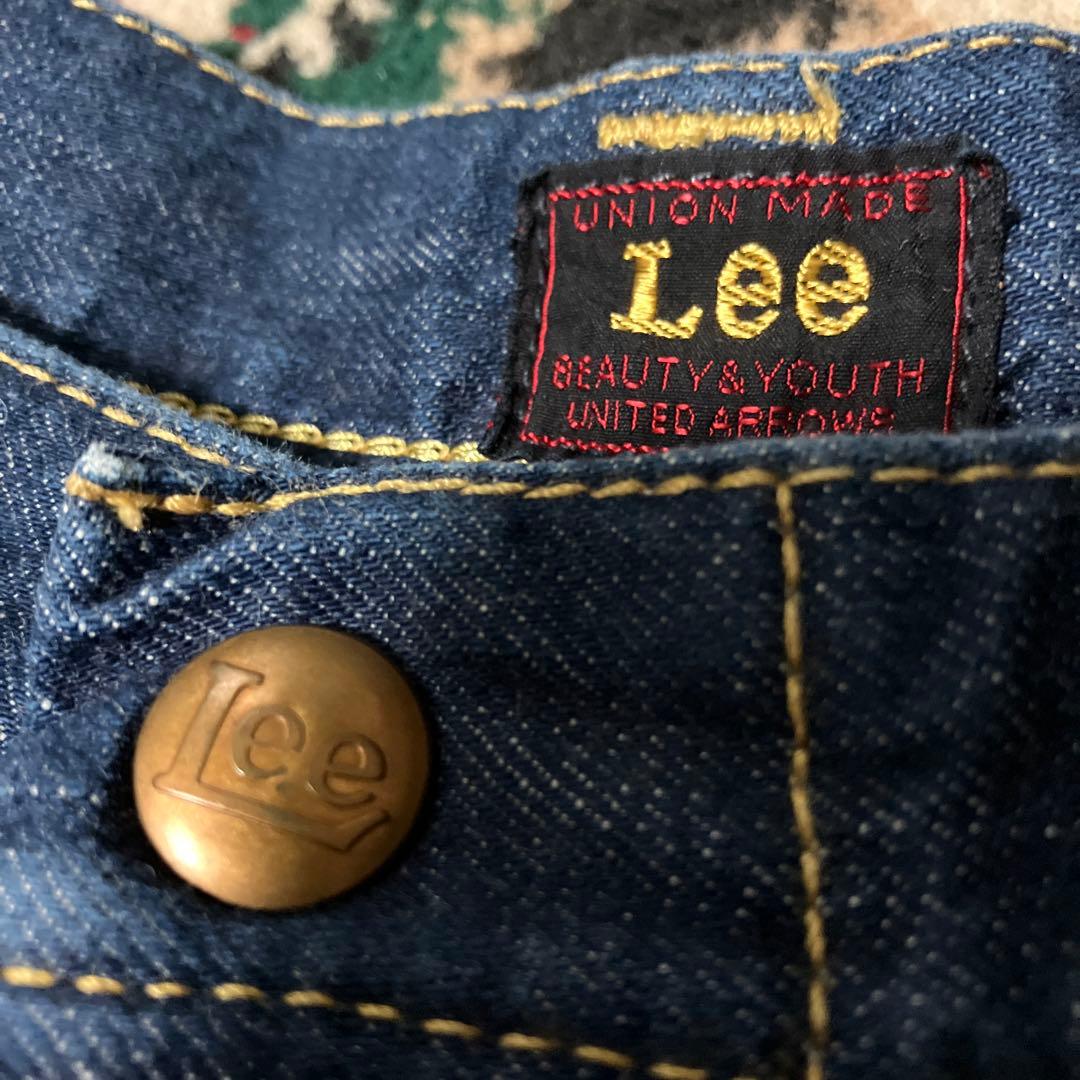 Lee B&Y ユナイテッドアローズ別注 ペインターデニム　インディゴ　カーゴ