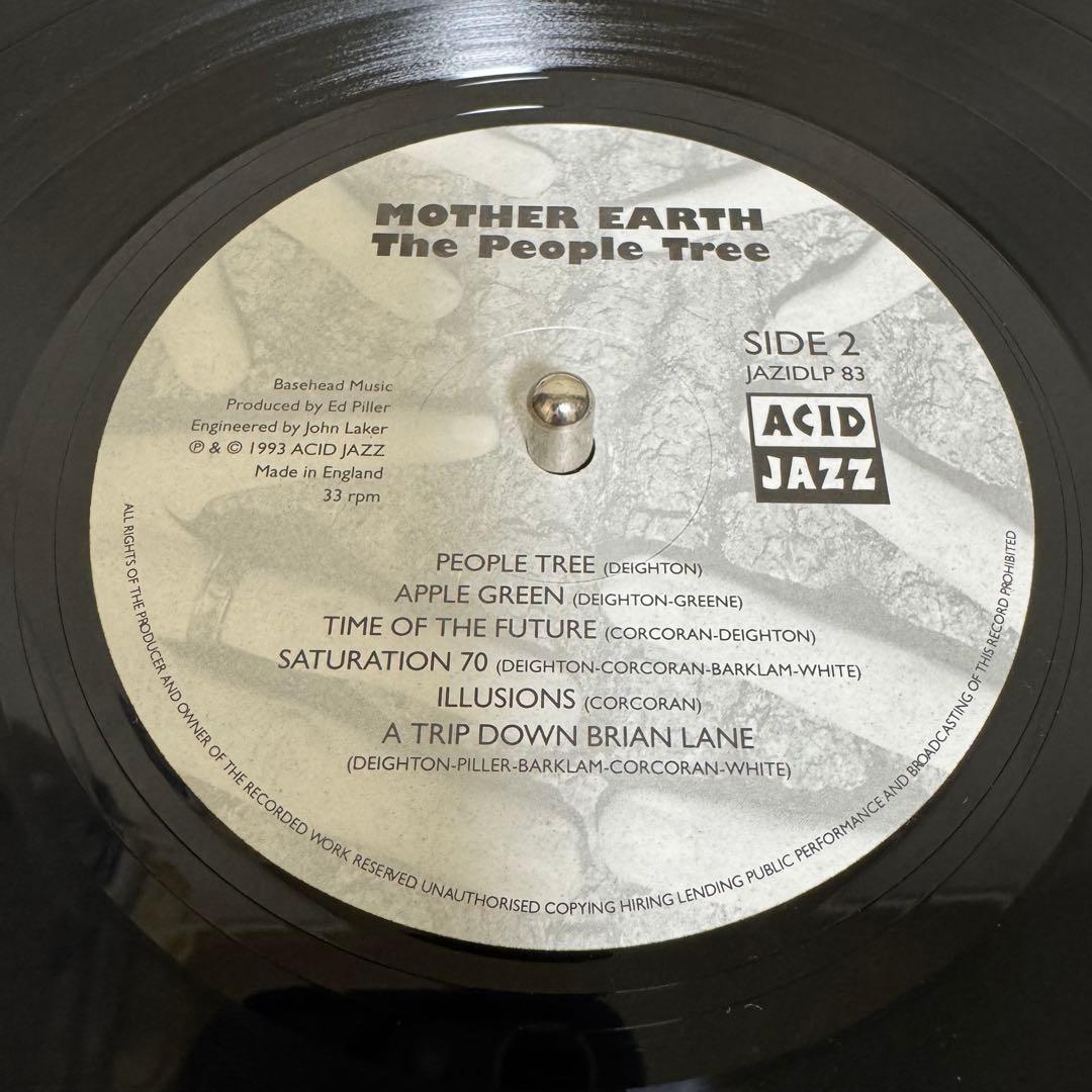Mother Earth / The People Tree EUオリジナルLP