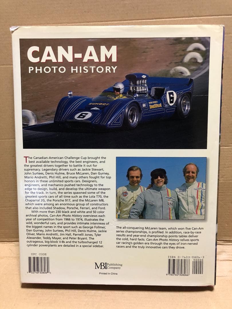 洋書 CAN-AM PHOTO HISTORY