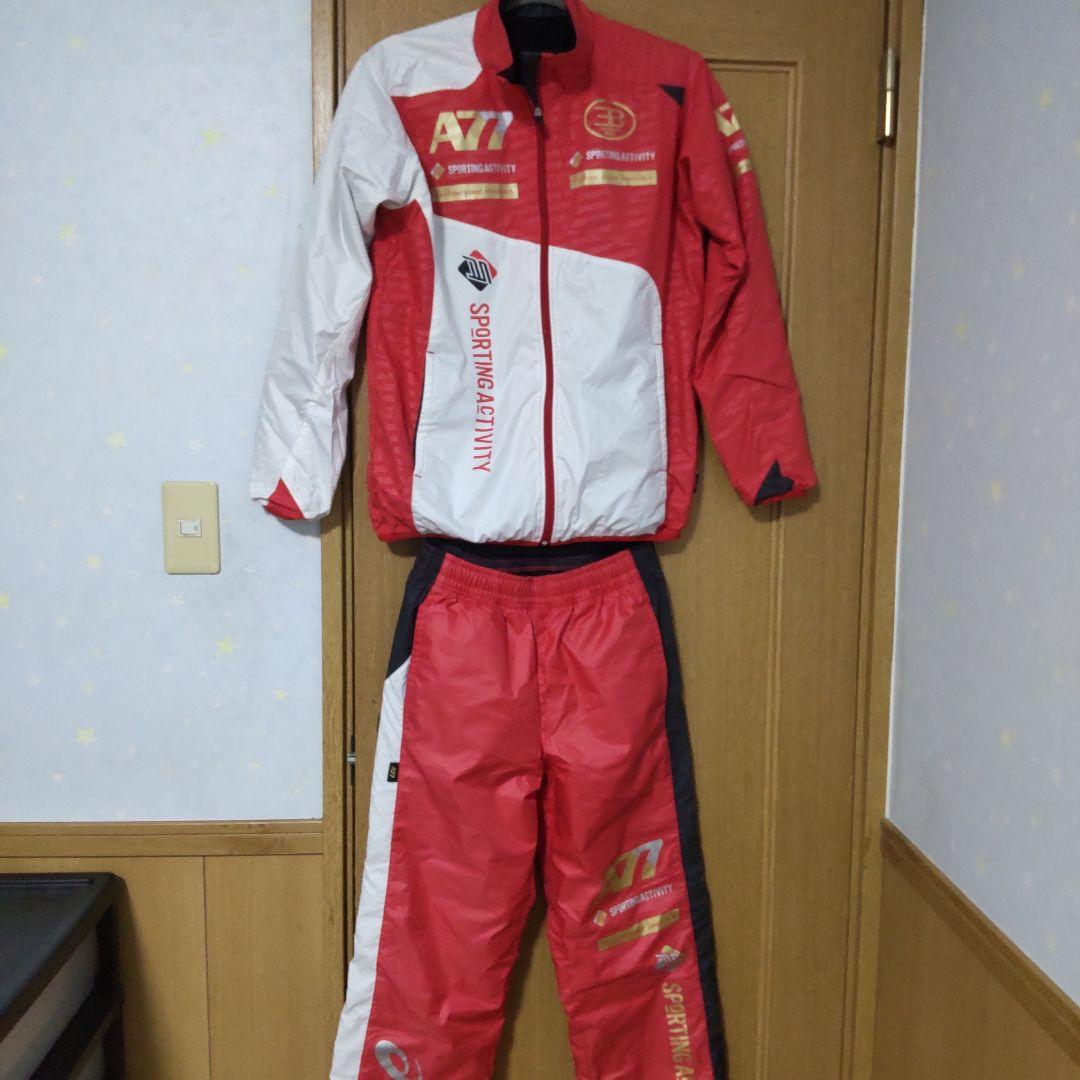 A77 スポーティウィンドブレーカーセット アシックス上下