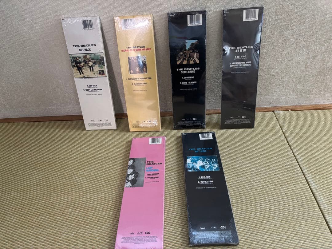 ビートルズ　シングルCD LONG BOX 22セット未開封！