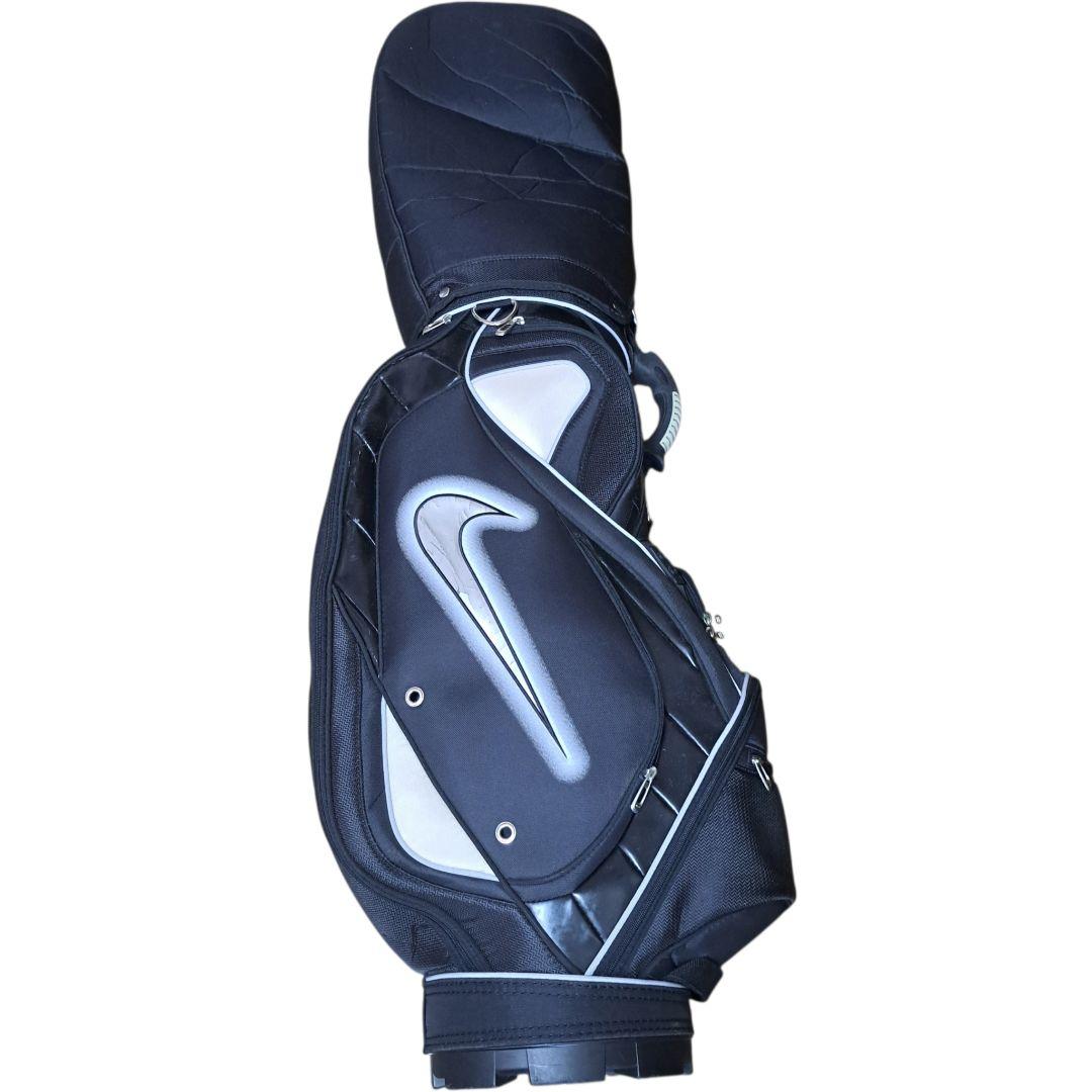 NIKE GOLF キャディバッグ ネイビー 軽量 ゴルフバッグ フード付きレア