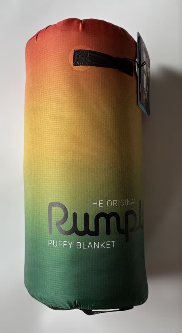 【新品】 RUMPL ランプル　アウトドア ブランケット　グラデーション　虹