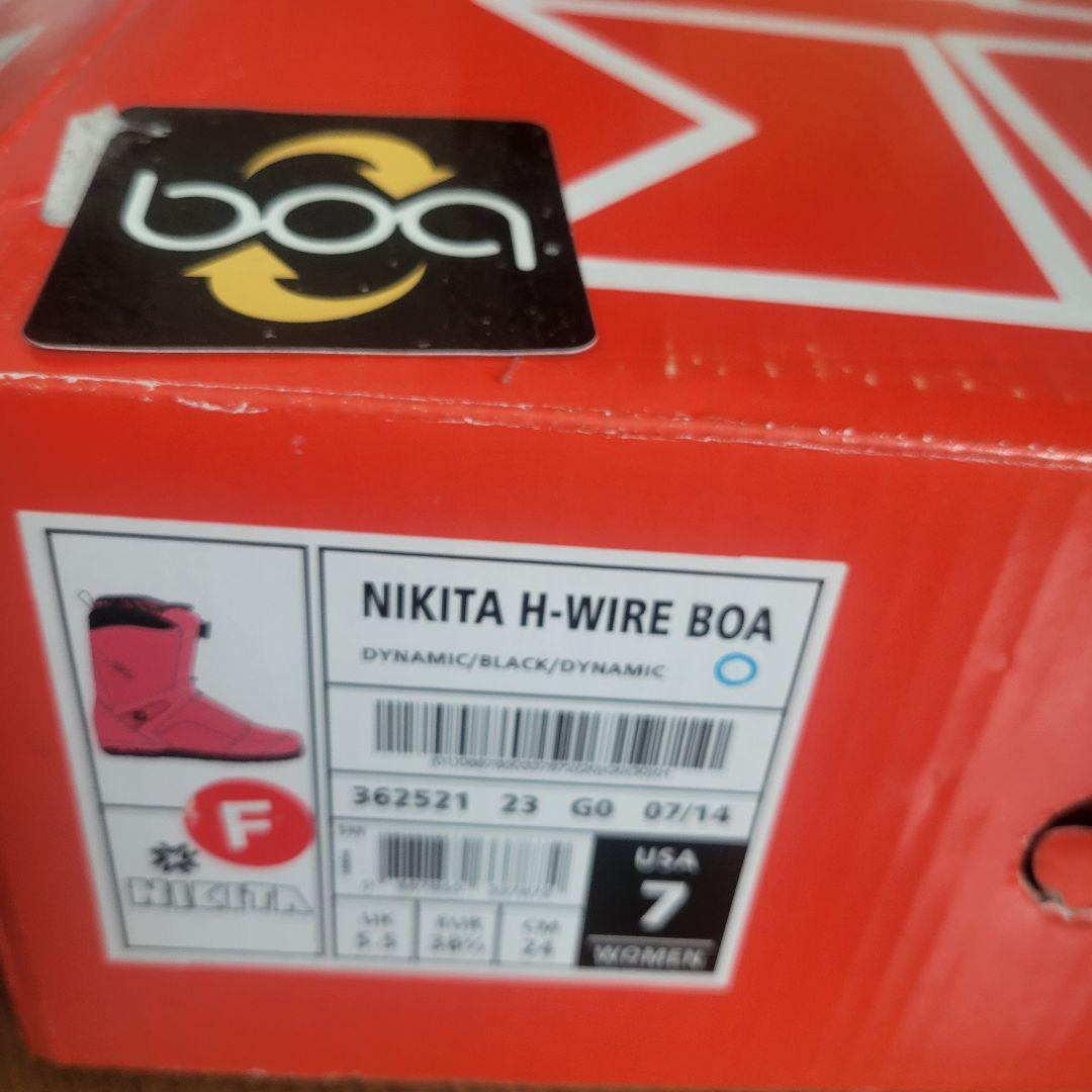 NIKITAスノーボードブーツBoA24㎝