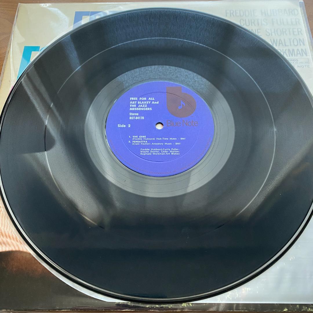 洋楽 LP Art Blakey Free For All BST-84170 US