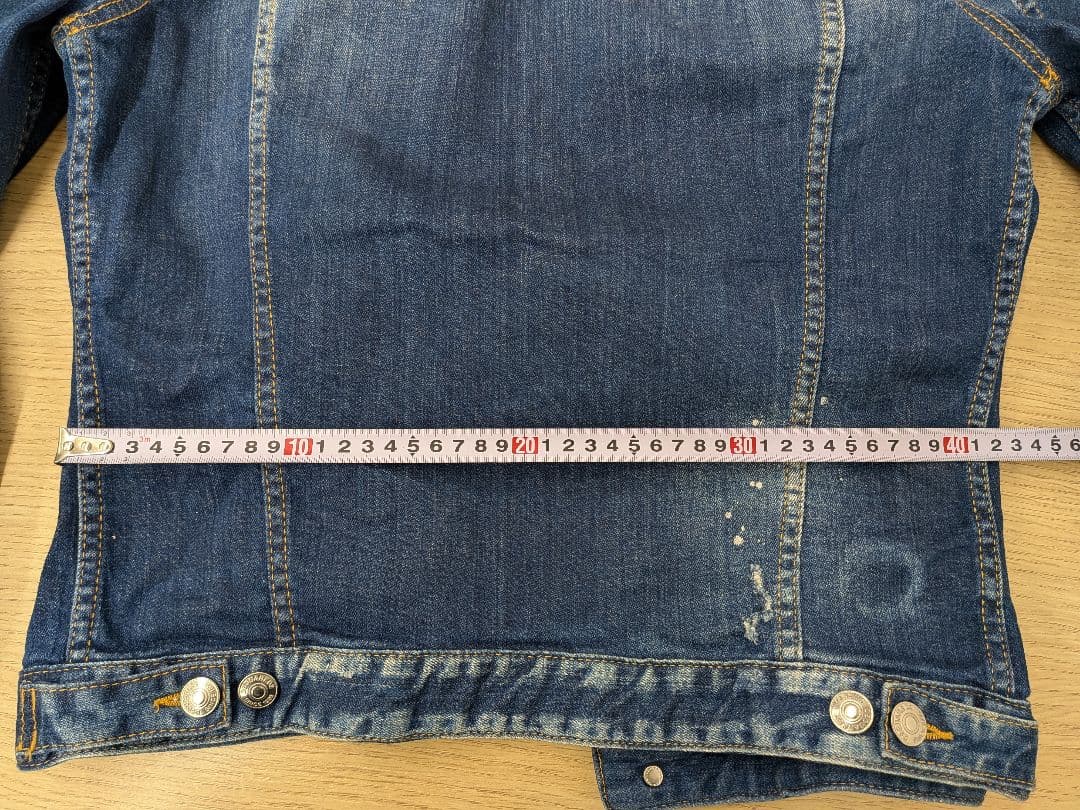 DSQUARED2 ダメージ加工デニムジャケット　サイズ46