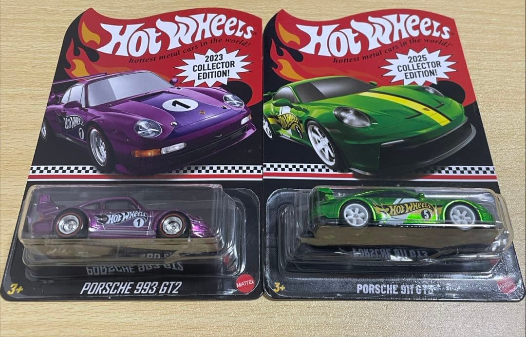 ホットウィール　コレクターエディション　ポルシェ　2台セット