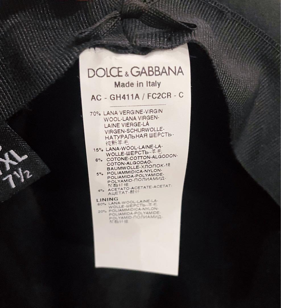 《DOLCE&GABBANA》 ドルチェアンドガッバーナ 帽子 ハット