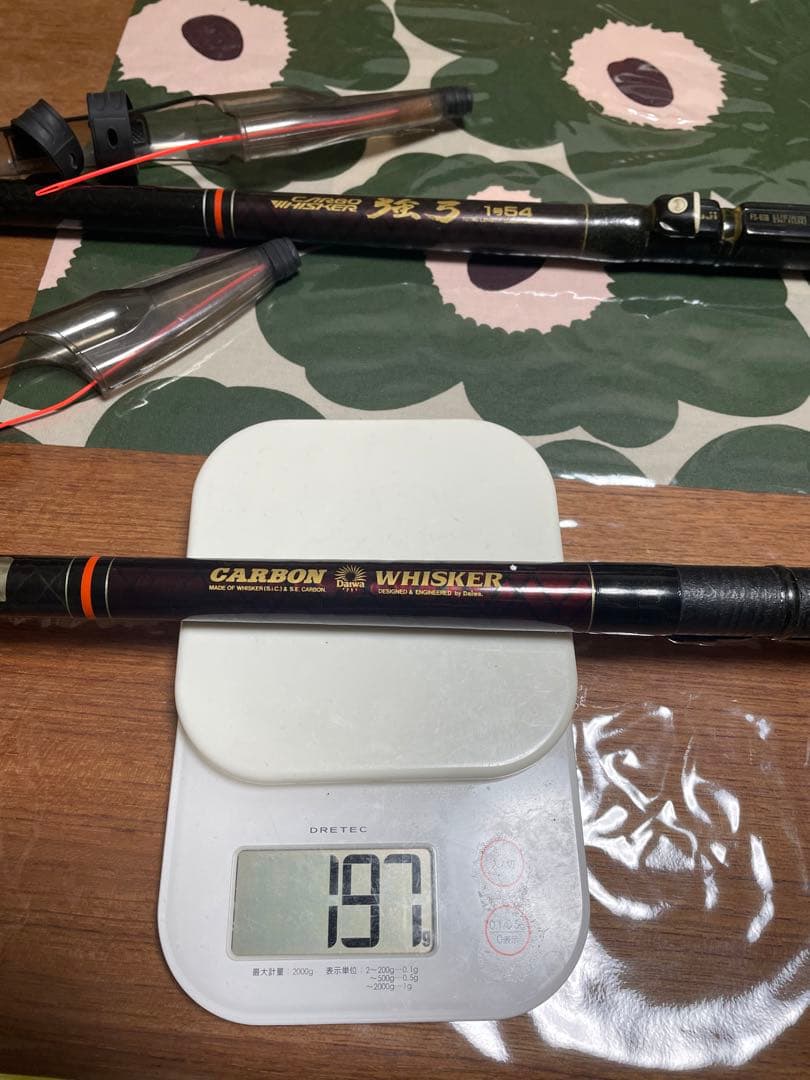 ダイワ　カーボウィスカー強弓1号54と強弓1.5号54の2本セット