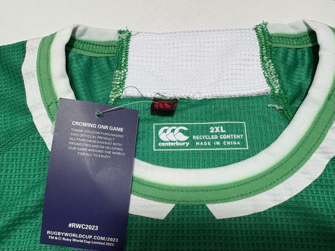 【ラグビー／アイルランド代表】IRFU 2023 ワールドカップ ユニフォーム
