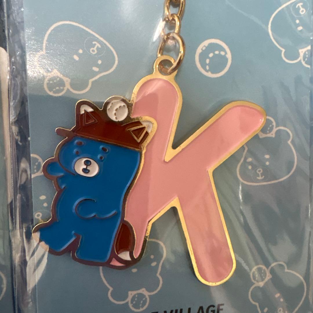 ファイターズえふたんイニシャルキーホルダー⭐️