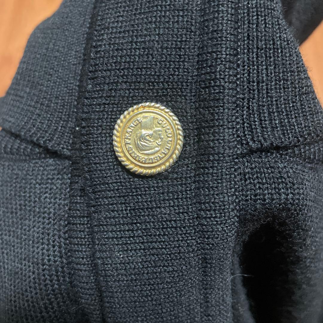 CHANEL シャネル ロングワンピース 黒 ブラック サイズ38