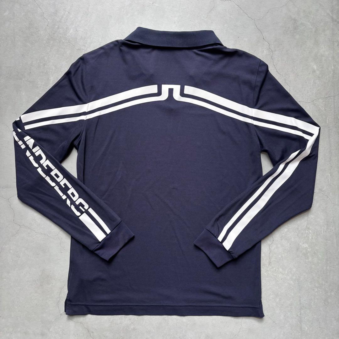 J.LINDEBERG ジェイリンドバーグ ポロシャツ ロゴ バックブリッジ M