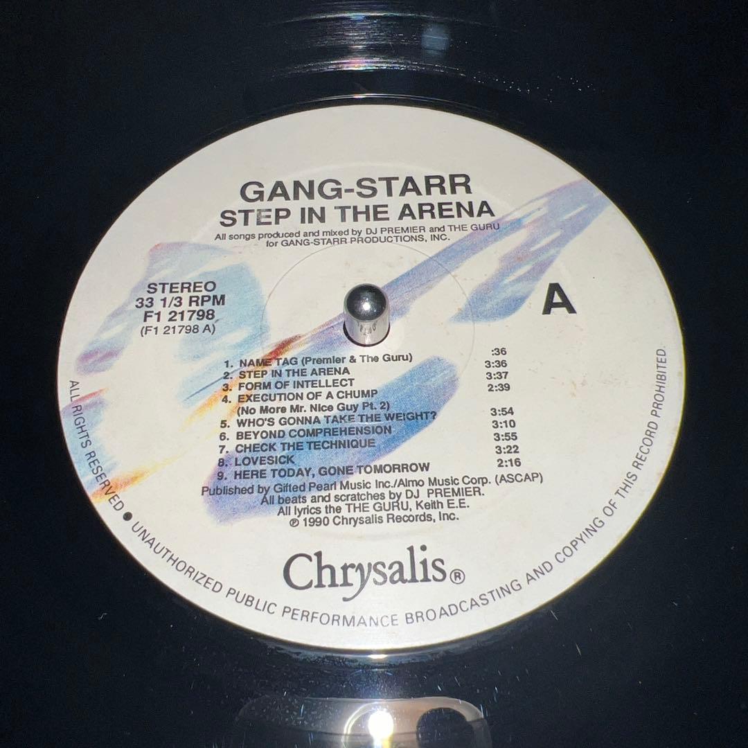 プロモ Gang Starr - Step in the Arena LP