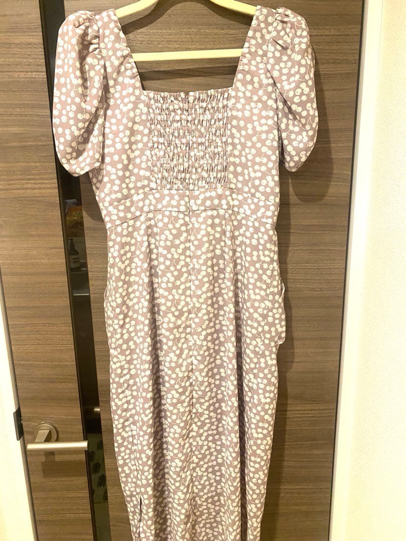 ワンピース Cherry Pattern Cache-Coeur One-Piece M