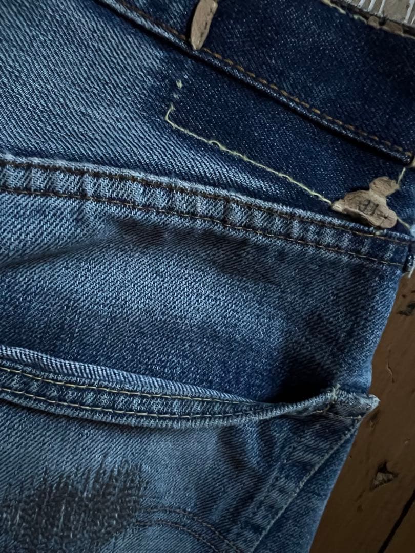 Y*O様 60s levi's 501 BIGE ボタン裏刻印2 足長R