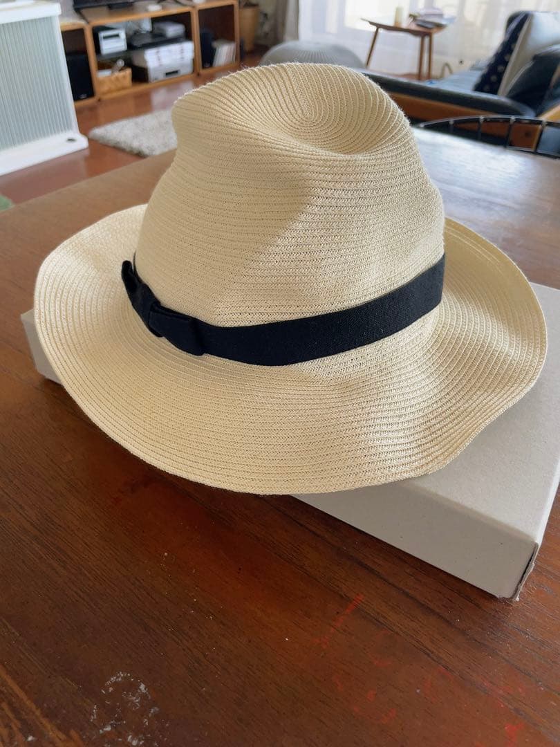 mature ha. マチュアーハ BOXEDHAT 7cm brim