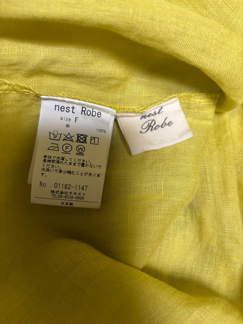 ネストローブ nest Robe ⭐︎ノースリーブワンピース