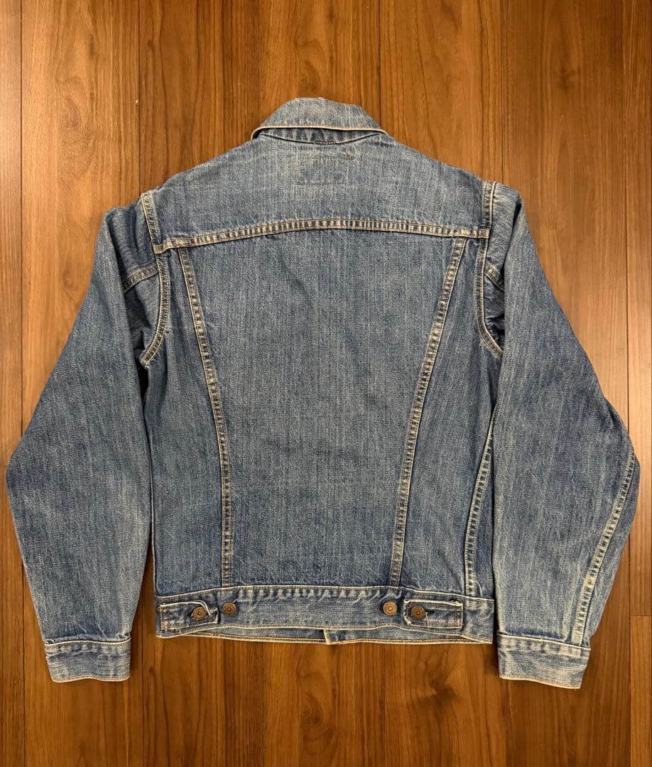 【激レア】Levis 70505 70s 横ケアタグ レインボーステッチ M-L