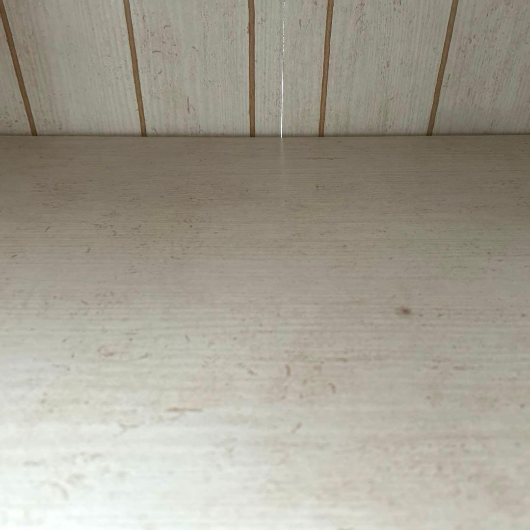 ニトリ 食器棚 キャビネット　木製　ホワイト