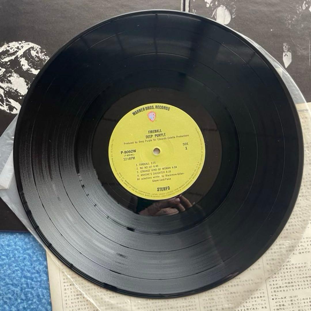 ディープ・パープル Deep Purple「Fireball」「Burn」2LP