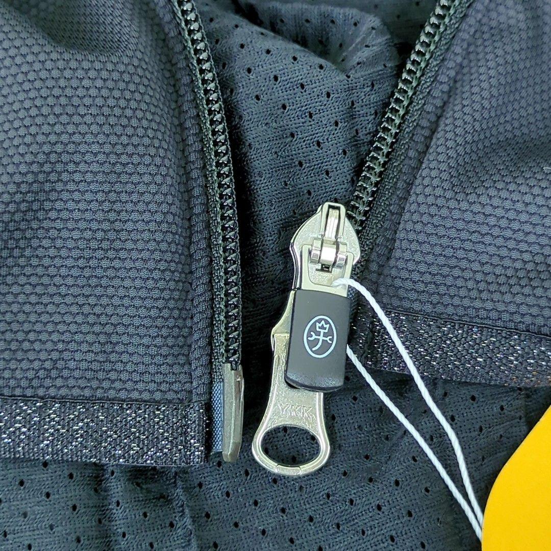 カステルバジャック 長袖ブルゾン ダブルジップ メッシュ素材 ゴルフウェア 美品