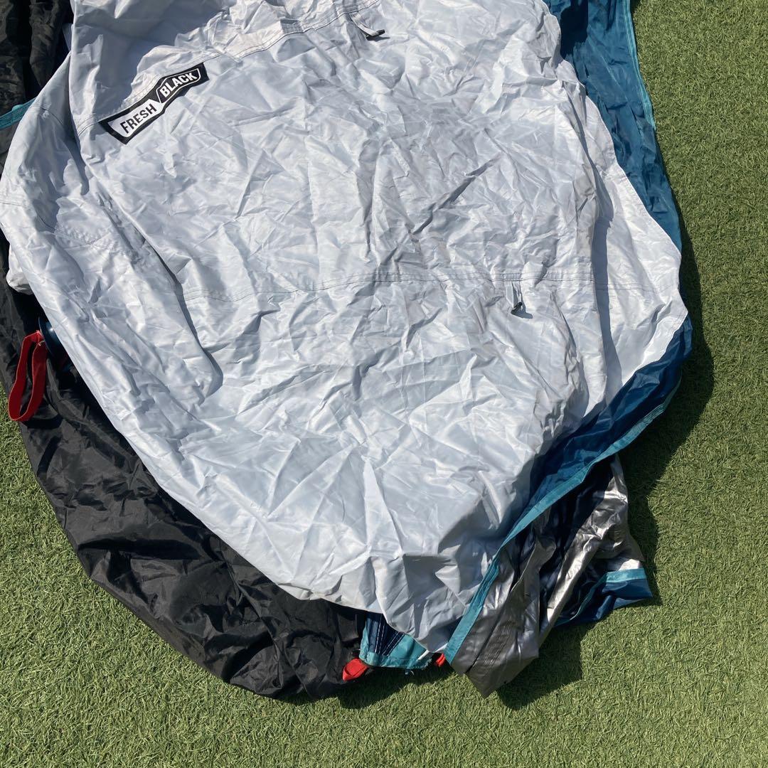 QUECHUA 2 SECONDS EASY FRESH&BLACK テント