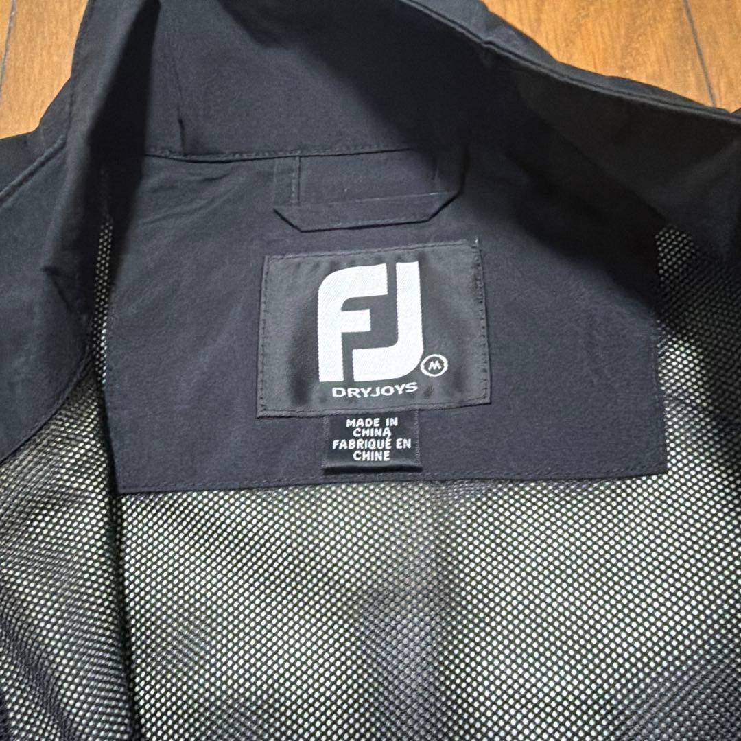 FJ フットジョイ　ブラック レインウェアセット