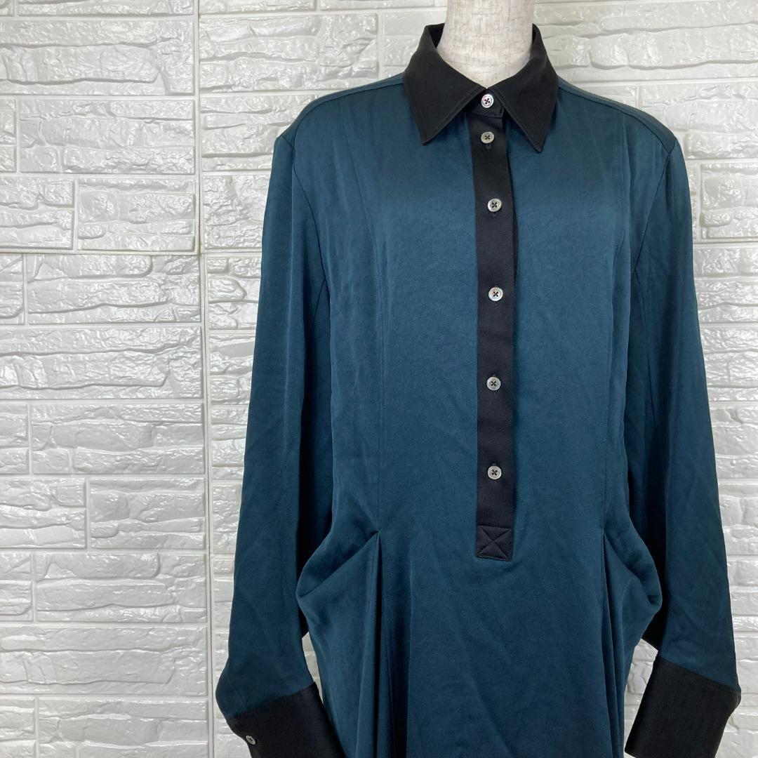 【美品】Paul Smith ポールスミス 変形デザイン ロングワンピース