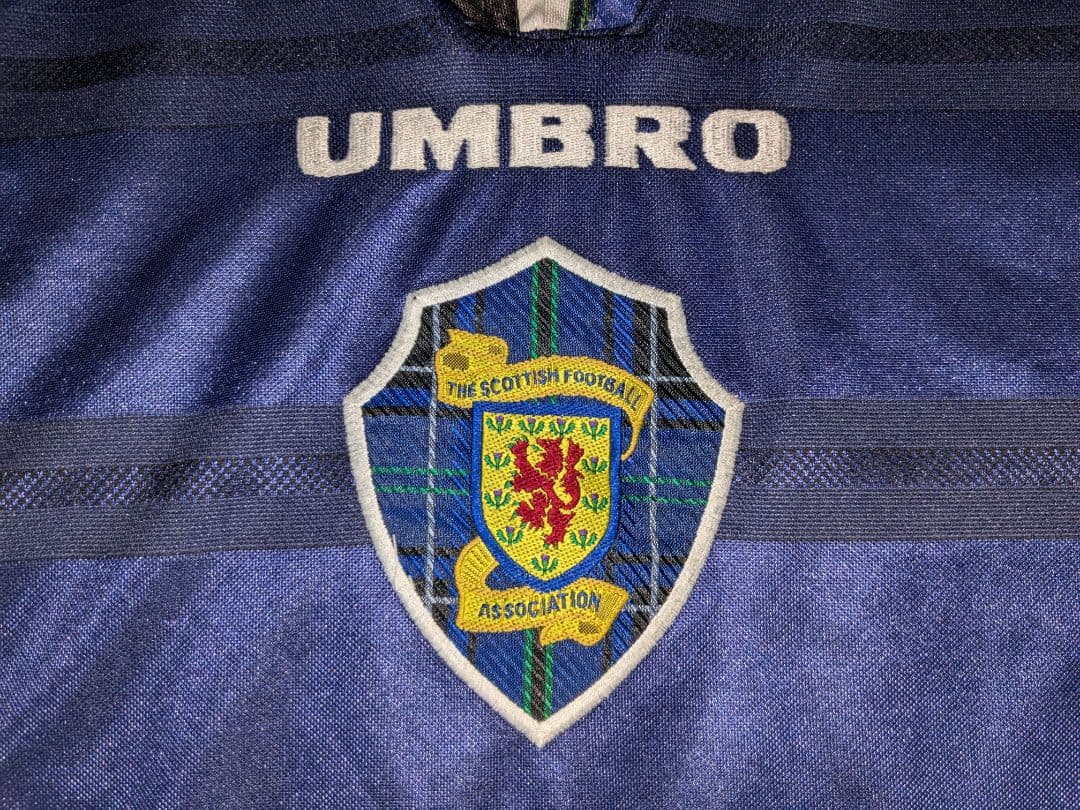 UMBRO 1998 スコットランド代表 サッカーシャツ インポートサイズM