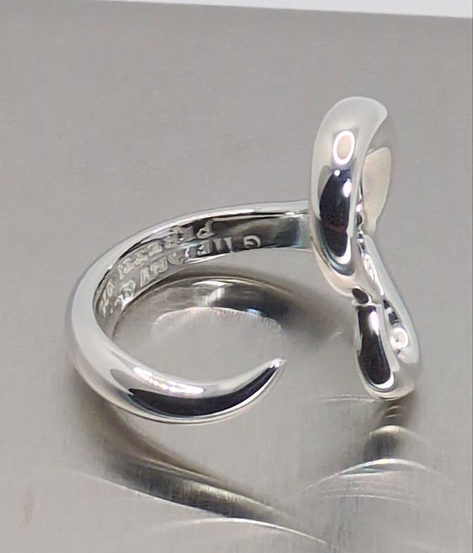 TIFFANY＆Co.　ティファニー　指輪　リング　オープンハート　9号1A