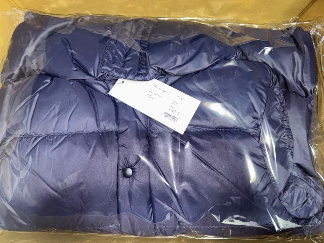 FreshService CORPORATE DOWN VEST ネイビー M