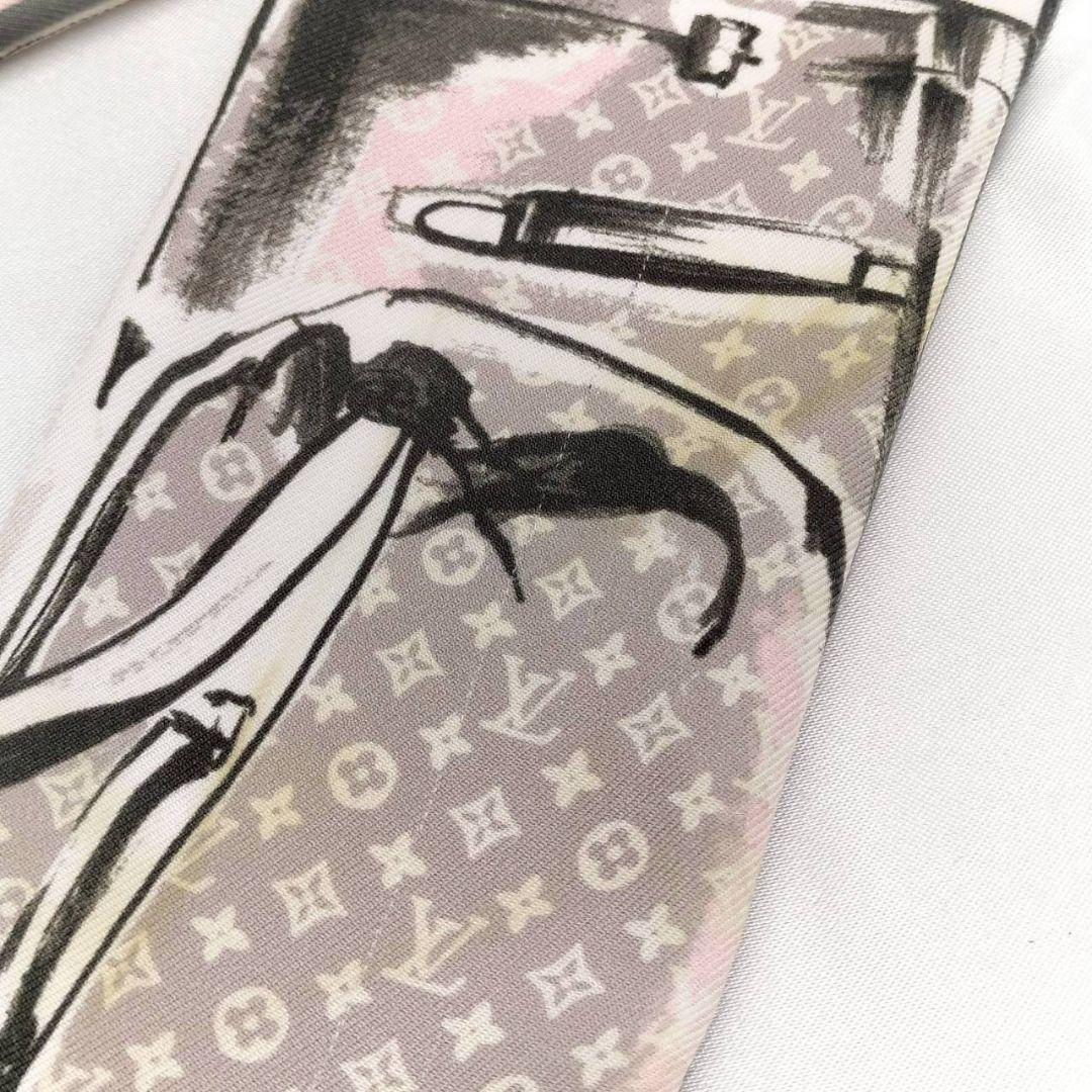 1130 LOUIS VUITTON バンドー トランクローズプードル スカーフ