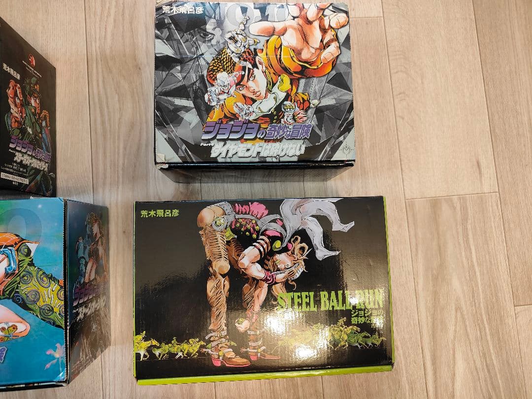 ジョジョの奇妙な冒険 文庫版 全巻 箱付き おまけでジョジョリオン1~14巻