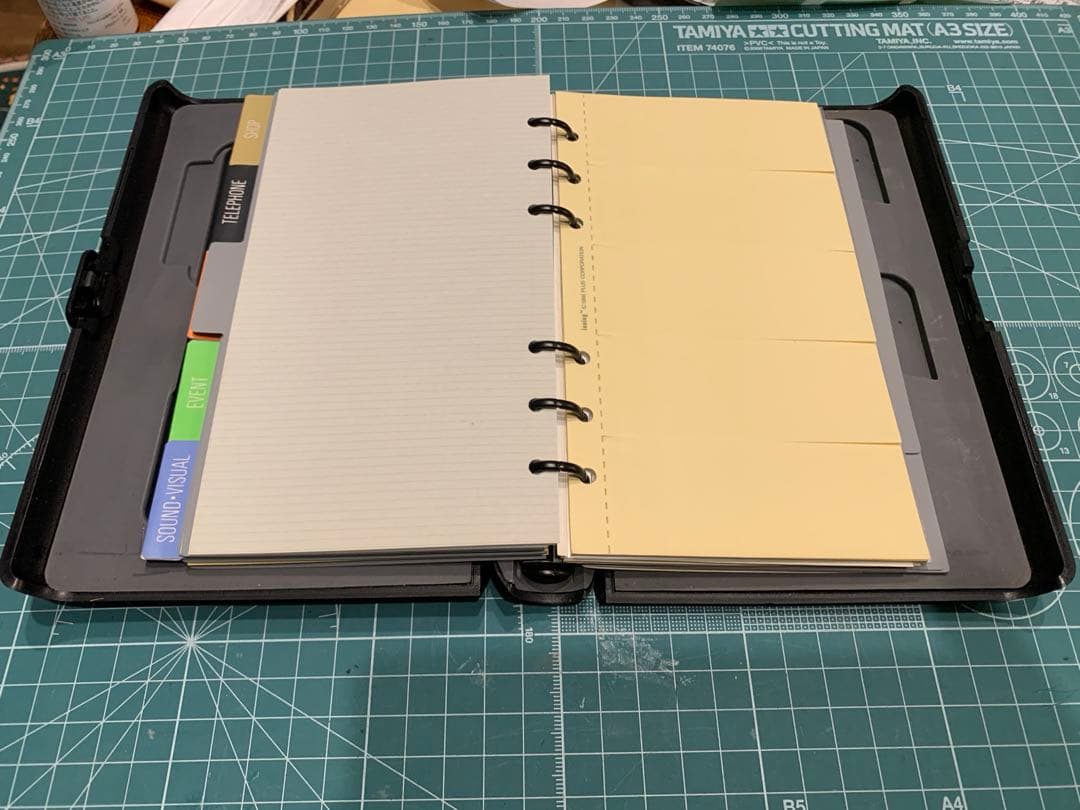 PLUS inning ハードケースシステム手帳