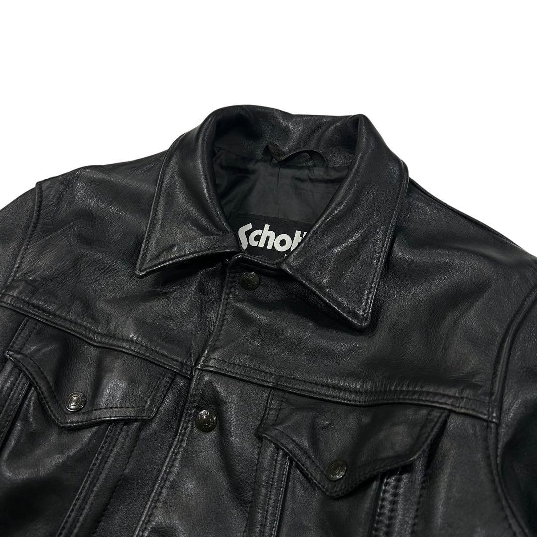 美品/希少 USA製 Schott 620US 3rdタイプ レザージャケット